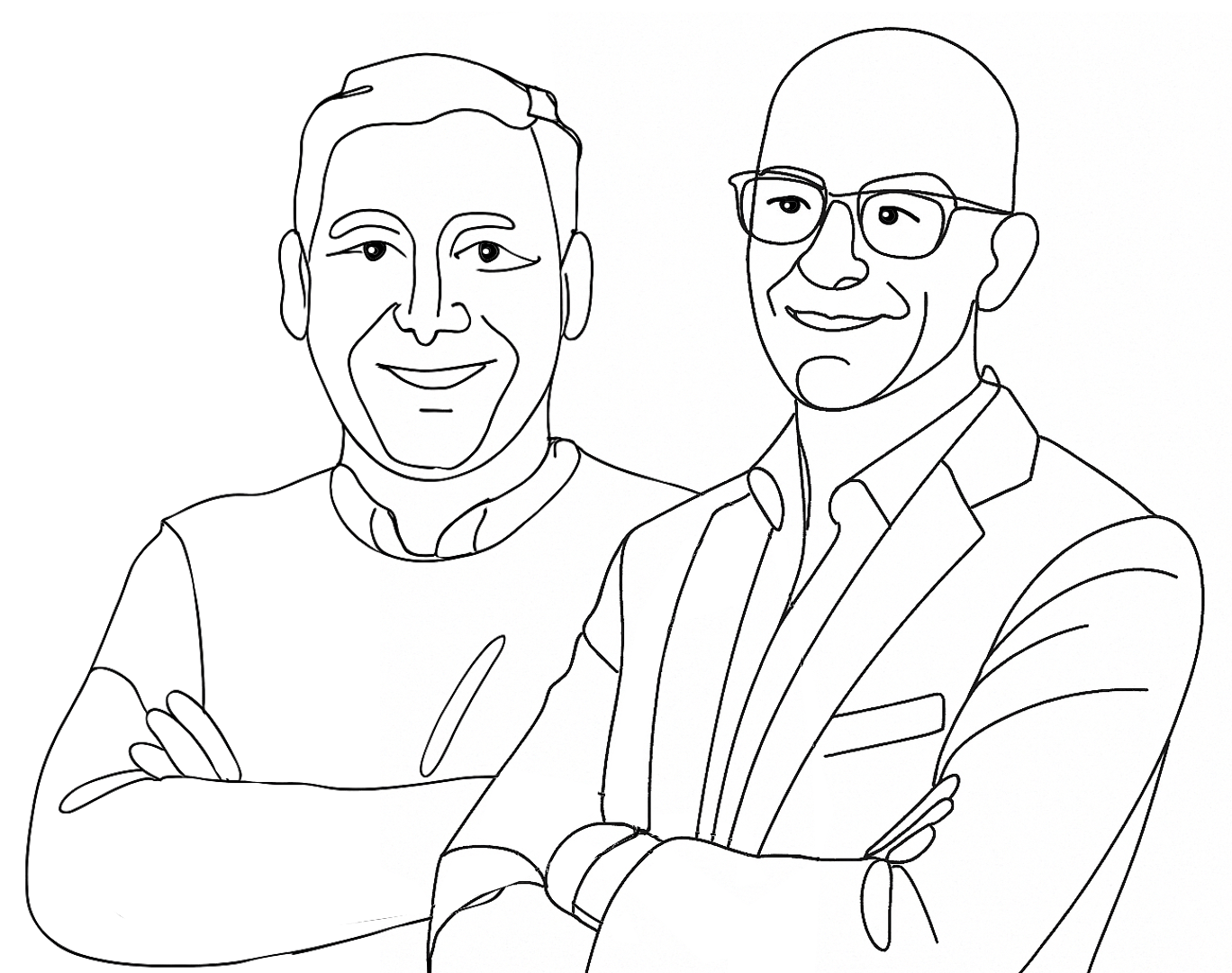 Emile Hoffman and Anthony Pannozzo